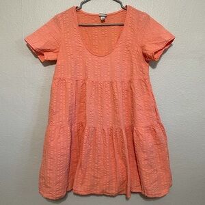 Slub Cotton Brushed Cotton A New Day Gauze Dress​​